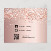 Budget Sweet 16バラ赤面写真Save the Date (裏面)