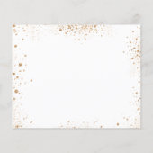 Budget Sweet 16白い金ゴールド保存日付 (裏面)