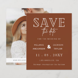 Budget Terracotta写真素朴日付の保存