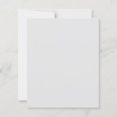 Budget Thank You Funeral Cross Memorial Card (裏面)