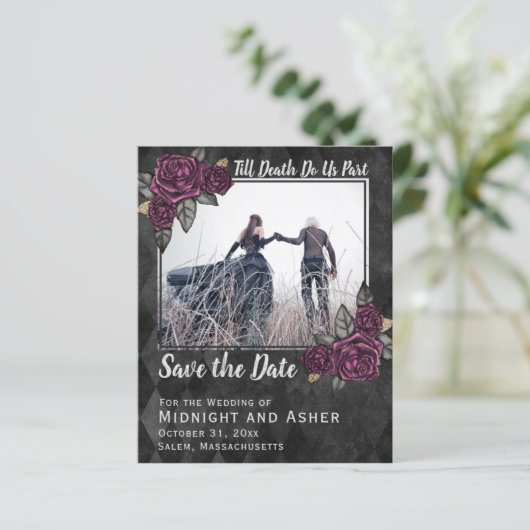 BUDGET Til Death Do Us Part Gothic Save the Date (スタンド正面)