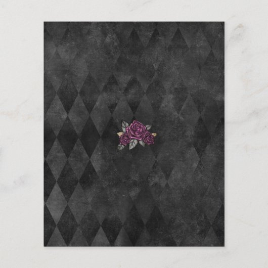 BUDGET Til Death Do Us Part Gothic Save the Date (裏面)