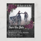 BUDGET Til Death Do Us Part Gothic Save the Date (正面)