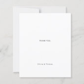 BUDGET Timeless Black Monochrome Photo Wedding (裏面)