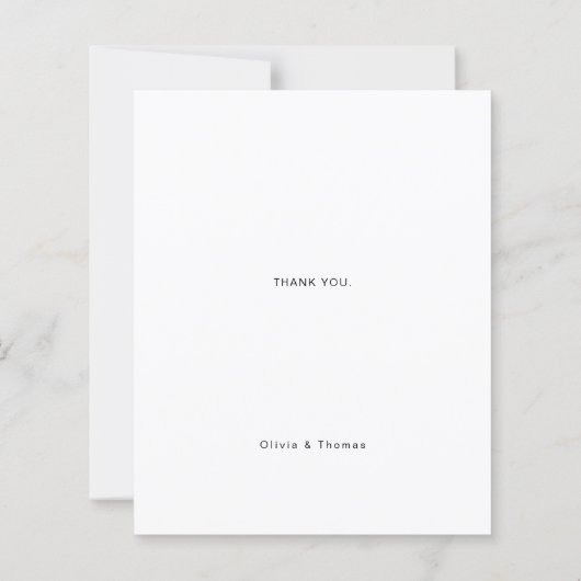 BUDGET Timeless Black Monochrome Photo Wedding (裏面)