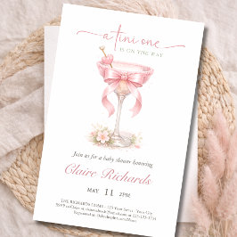 Budget Tini One Is On The Way Baby Girl Shower  チラシ