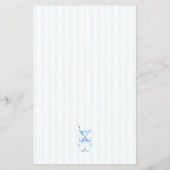 Budget Tini One Is On The Way Boy Baby Shower  チラシ (裏面)