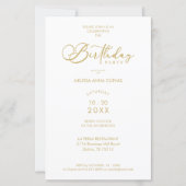 BUDGET Trendy Modern Oval Fake Golden Custom Photo (裏面)