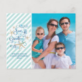 Budget Tropical Seas and Greetingsフォトカード (正面)