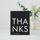 Budget Ultra モダン Big Monogram Thank You (スタンド正面)