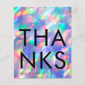 Budget Ultra Iridescent Monogram Thank You (正面)