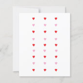 Budget Valentines sweetheart baby shower invite (裏面)