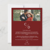 Budget Vellum Gradient Transparent Overlay Photo (裏面)