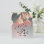 Budget Vellum Gradient Transparent Overlay Photo (スタンド正面)