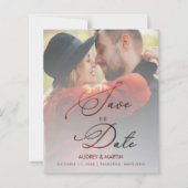 Budget Vellum Gradient Transparent Overlay Photo (正面)