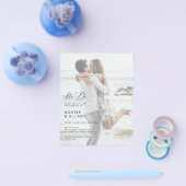 BUDGET We Do 結婚's Photo招待状チラシ チラシ (シングル)