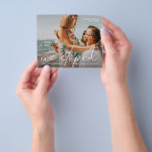 Budget We Eloped Photo 結婚 Landcpの発表 チラシ (手)