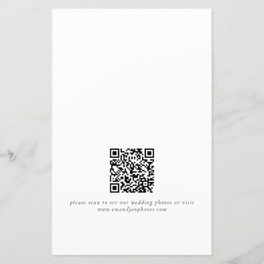 Budget We Eloped Script Elopementのお知らせ (裏面)