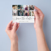 Budget Wedding日付の写真を保存 チラシ (手)