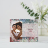 Budget Wedding Floral Texture Background Photo (スタンド正面)