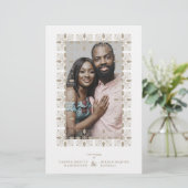 Budget Wedding Golden Effect Fancy Ornament Lace (スタンド正面)