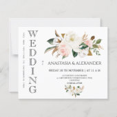 Budget Wedding invitations  (正面)