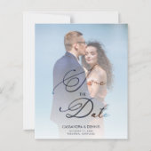 Budget Wedding Vellum Transparency Photo Script (正面)