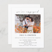 Budget We'reフォト婚約した婚約パーティ (正面/裏面)