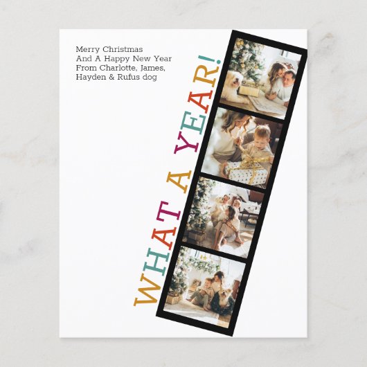 BUDGET What A Year写真クリスマス (正面)