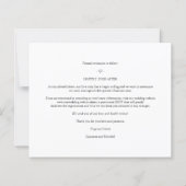 Budget Whimsical MR & MR Christmas Wedding Photo (裏面)