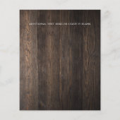 BUDGET Woodテクスチかわいらしャのピンクのフローラ結婚ズ (裏面)