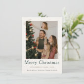 Budget Year in Review Christmas What a Year シーズンカード (スタンド正面)