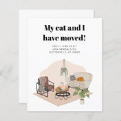 Budgether My Catと私がアドレスの変更を移動 (正面/裏面)