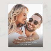 BudgetMOD書道写真縦保存日 チラシ (正面)