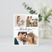 Budget's Thank 結婚 You Script Photo Collage Card (スタンド正面)