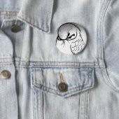 Budgieのポートレート 缶バッジ (インサイチュ)