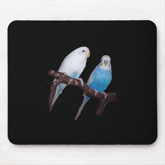 Budgieの組のmousepad マウスパッド (正面)