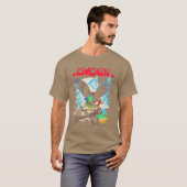 BudgieバンドNeverurn Back on a Friend 女子 Tシャツ (正面フル)