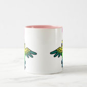 Budgie愛 ツートーンマグカップ (中央)