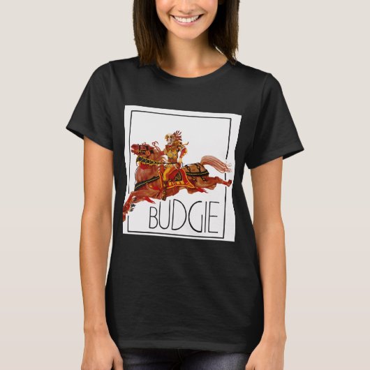 BUDGIE- バージー - 1971 Tシャツ (正面)