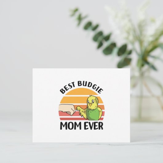 budgie ポストカード (スタンド正面)