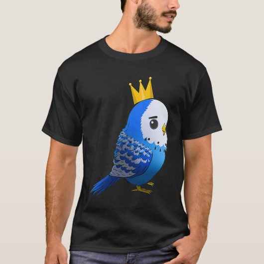 Budgie Bird Parakeet For Budgerigar Owner  7 Tシャツ (正面)
