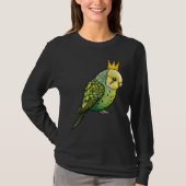 Budgie Bird Parakeet For Budgerigar Owner Tシャツ (正面)