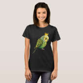 Budgie Bird Parakeet For Budgerigar Owner Tシャツ (正面フル)
