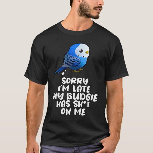 Budgie Bird Parakeet For Budgerigar Owner Tシャツ (正面)