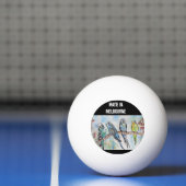 Budgie Budgerigar Bird Made In Melbourne Birds 卓球ボール (ネット)