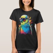 Budgie Budgerigar Parakeet Bird  4 Tシャツ (正面)