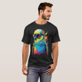Budgie Budgerigar Parakeet Bird  4 Tシャツ (正面フル)