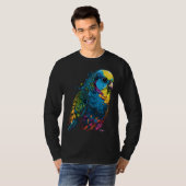 Budgie Budgerigar Parakeet Pet Bird Owner Pop  3 Tシャツ (正面フル)