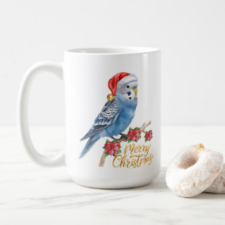 Budgie Christmas コーヒーマグカップ